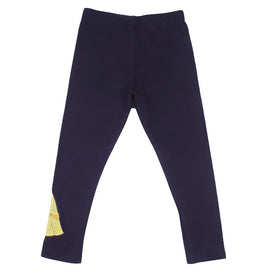 REDTAG Navy Printed Leggings - 0