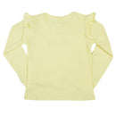 REDTAG Girl's Yellow Casual T-Shirts-2