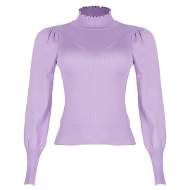 Redtag Women's Lilac Formal Jersey Tops