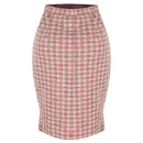 REDTAG Women's Red Casual Skirts-4