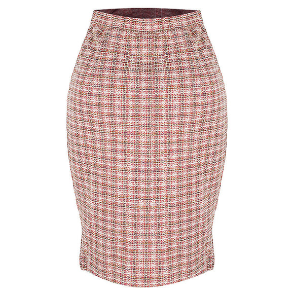 REDTAG Women's Red Casual Skirts