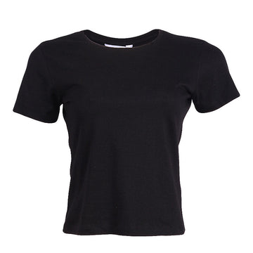 Redtag Women's Black Casual T-Shirts