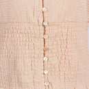 REDTAG Women's Beige Formal Jersey Tops-2