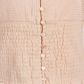 REDTAG Women's Beige Formal Jersey Tops - 0