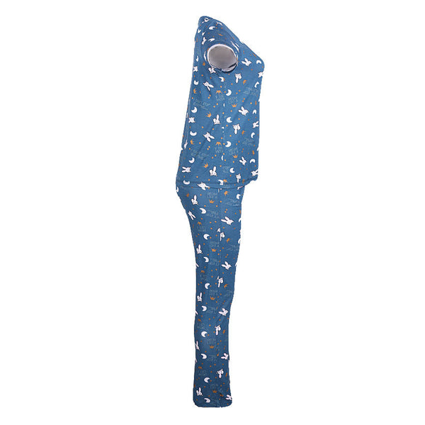 Redtag Women's Blue Pyjama Sets