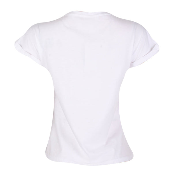 Redtag Women's White Casual T-Shirts