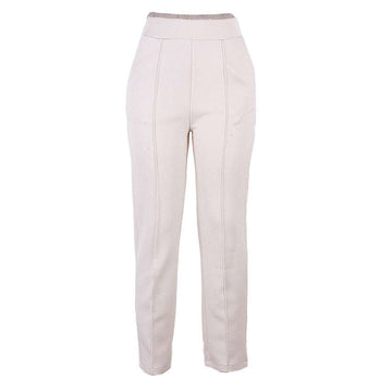 REDTAG Beige Casual Trousers for Women Nawao.com
