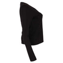 REDTAG Black Formal Jersey Top for Women Nawao.com