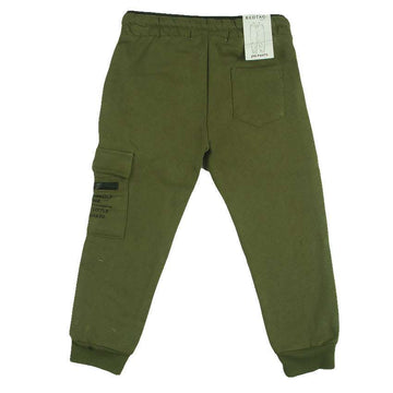 REDTAG Boy's Dark Green Active Pants Nawao.com
