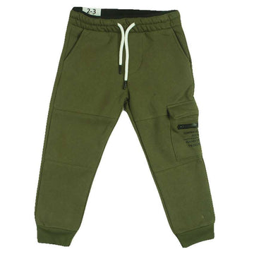 REDTAG Boy's Dark Green Active Pants Nawao.com