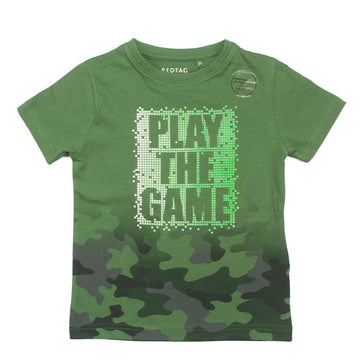 REDTAG Boy's Green T-Shirts Nawao.com
