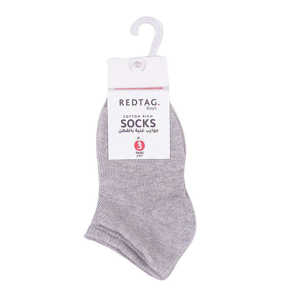 REDTAG Boy's Mid-Grey Socks Nawao.com