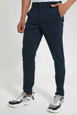 REDTAG Casual Navy Trousers Nawao.com