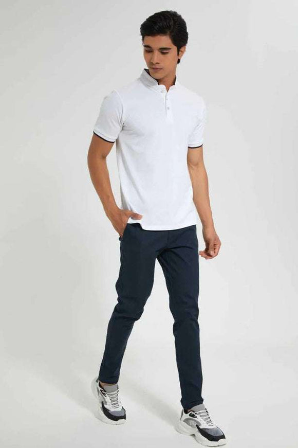 REDTAG Casual Navy Trousers Nawao.com