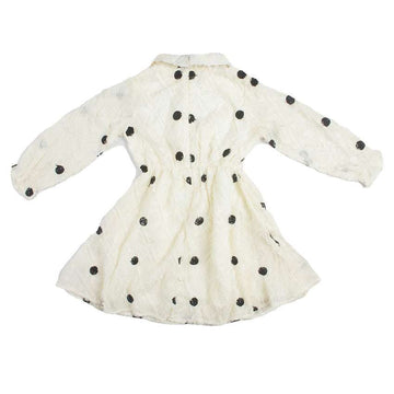 REDTAG Girl's Cream Casual Dresses Nawao.com