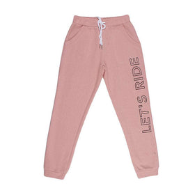 REDTAG Girl's Pale Pink Casual Trousers Nawao.com