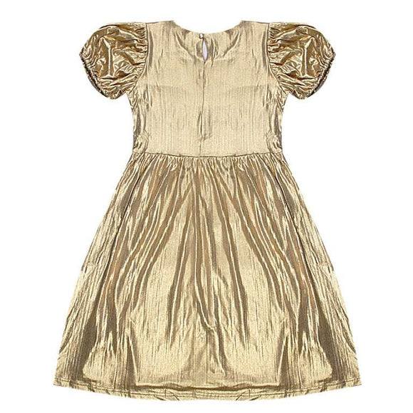 REDTAG Gold Casual Dress Nawao.com
