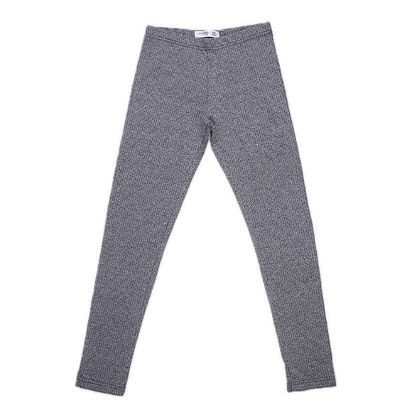 REDTAG Grey White Jacquard Leggings Nawao.com