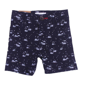 REDTAG Navy Printed Shorts Nawao.com