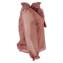 REDTAG Pale Pink Organza Blouse Nawao.com