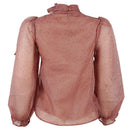 REDTAG Pale Pink Organza Blouse Nawao.com