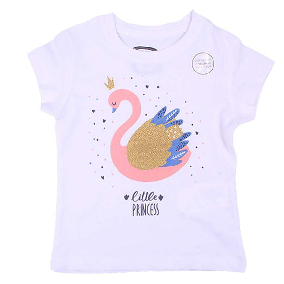 REDTAG White Casual T-Shirt Nawao.com