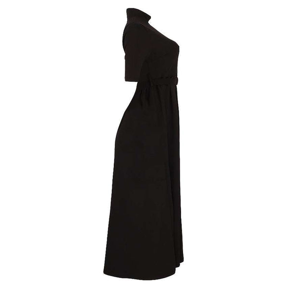 REDTAG Women's Black Casual Dresses Nawao.com