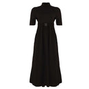 REDTAG Women's Black Casual Dresses Nawao.com