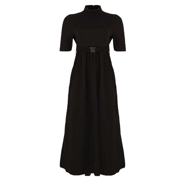 REDTAG Women's Black Casual Dresses Nawao.com