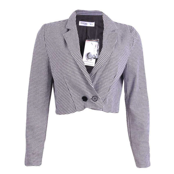 REDTAG Women's Black Casual Jackets Nawao.com