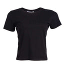 REDTAG Women's Black Casual T-Shirts Nawao.com