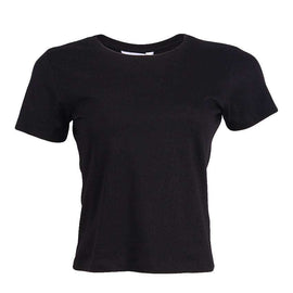 REDTAG Women's Black Casual T-Shirts Nawao.com