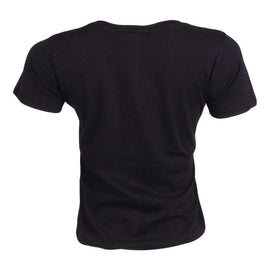 REDTAG Women's Black Casual T-Shirts Nawao.com