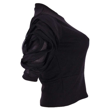 REDTAG Women's Black Formal Jersey Tops Nawao.com