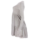 REDTAG Women's Mid-Grey Casual Dresses Nawao.com
