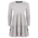 REDTAG Women's Mid-Grey Casual Dresses Nawao.com