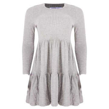 REDTAG Women's Mid-Grey Casual Dresses Nawao.com