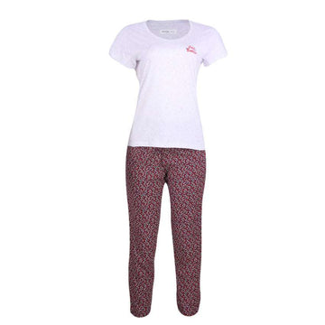 REDTAG Women's Pale Grey Pyjama Sets Nawao.com