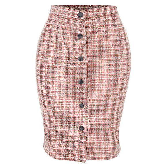 REDTAG Women's Red Casual Skirts Nawao.com