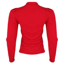 REDTAG Women's Red Formal Jersey Tops Nawao.com