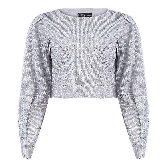 REDTAG Women's Silver Casual Blouses Nawao.com