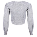 REDTAG Women's Silver Casual Blouses Nawao.com